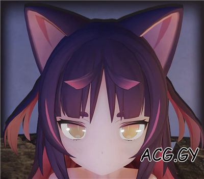 [フルオライト] ネコ耳少女とおふろH