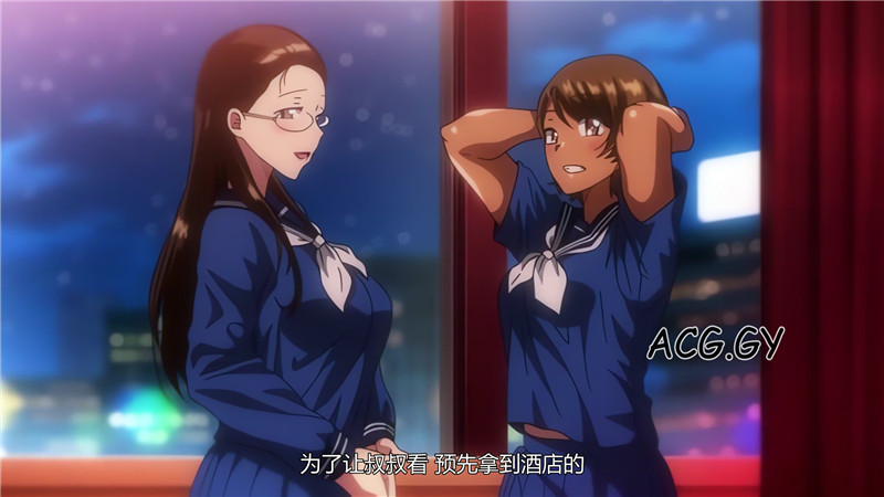 [ばにぃうぉ～か～] OVA 聖華女学院公認竿おじさん ＃3 巴と美桜と、誕生日3Pデート ＃4 金髪爆乳生徒会長ルイーザ・リヒター (3-4)