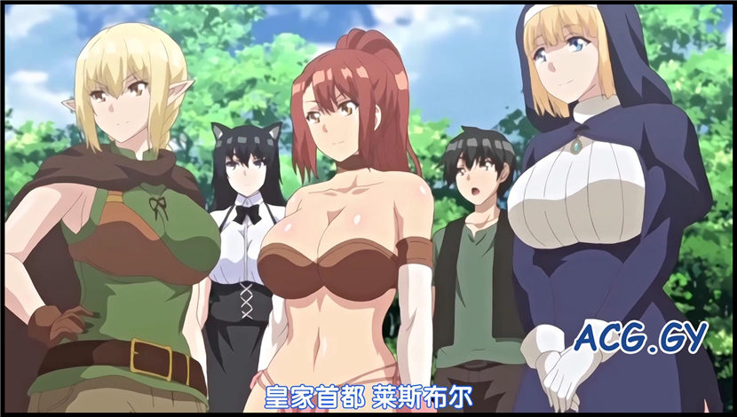 [魔人 petit]異世界ハーレム物語 第四話 疾風怒濤の5Pハーレムエッチ 俺たちの戦いはこれからだ！