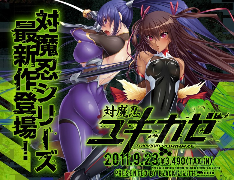 対魔忍ユキカゼ 初回限定版 游戏本体 全CG包