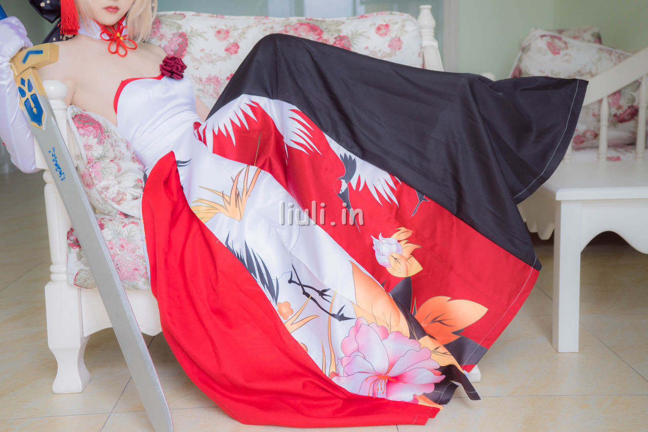 【少女映畫】Saber 仙鹤礼服